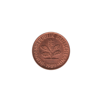 Preview 2 Pfennigs, 1989 obverse