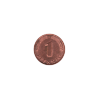 Preview 1 Pfennig, 1979 reverse