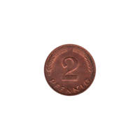 Preview 2 Pfennigs, 1979 reverse