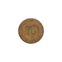 Preview 10 Pfennigs, 1985 reverse
