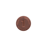 Preview 1 Pfennig, 1978 reverse