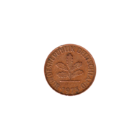 Preview 2 Pfennigs, 1975 obverse