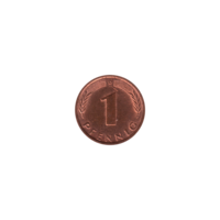 Preview 1 Pfennig, 1974 reverse