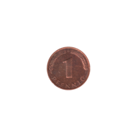 Preview 1 Pfennig, 1994 reverse