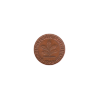 Preview 1 Pfennig, 1968 obverse