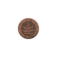 Preview 2 Pfennigs, 1965 obverse