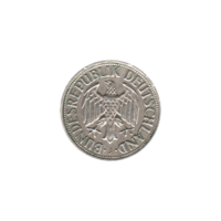 Preview 1 Mark, 1970 obverse