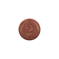 Preview 2 Pfennigs, 1995 reverse
