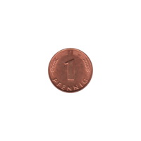 Preview 1 Pfennig, 1994 reverse