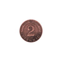 Preview 2 Pfennigs, 1992 reverse