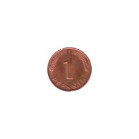 Preview 1 Pfennig, 1988 reverse