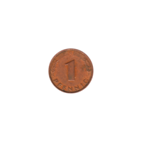 Preview 1 Pfennig, 1994 reverse
