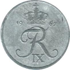 Preview 2 øre, 1967 obverse