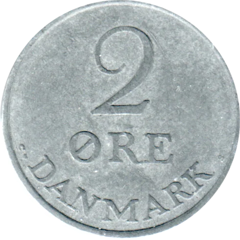 2 øre, 1967 Reverse