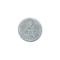 Preview 2 øre, 1967 reverse