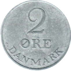 Preview 2 øre, 1967 reverse