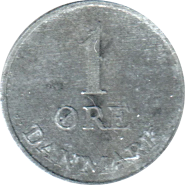 1 øre, 1968 Reverse