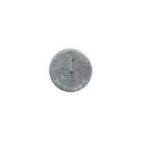 Preview 1 øre, 1968 reverse