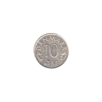 Preview 10 øre, 1977 reverse