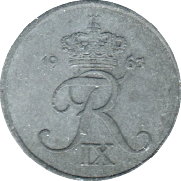 1 øre, 1963 Obverse