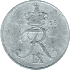 Preview 2 øre, 1956 obverse