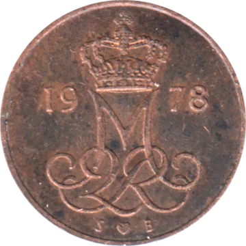 5 øre, 1978 Obverse