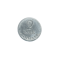 Preview 2 øre, 1958 reverse