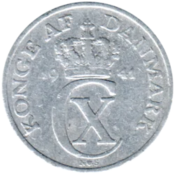 Preview 2 øre, 1941 obverse