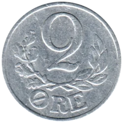Preview 2 øre, 1941 reverse