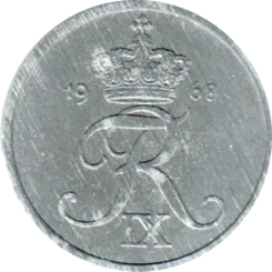 Preview 2 øre, 1968 obverse