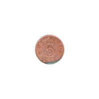 Preview 5 øre, 1977 reverse