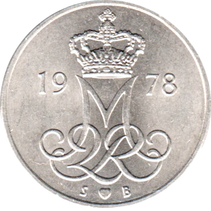10 øre, 1978 Obverse