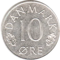 Preview 10 øre, 1978 reverse