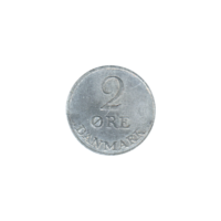 Preview 2 øre, 1954 reverse