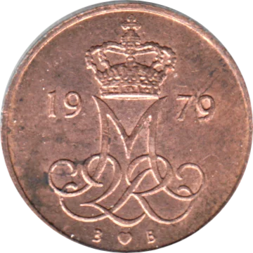 5 øre, 1979 Obverse
