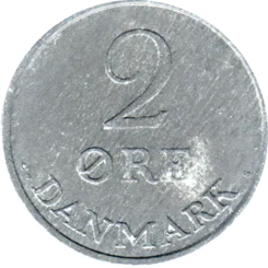 Preview 2 øre, 1966 reverse