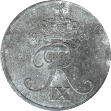 Preview 1 øre, 1962 obverse