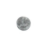Preview 1 øre, 1962 reverse