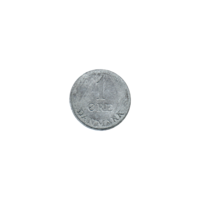 Preview 1 øre, 1969 reverse
