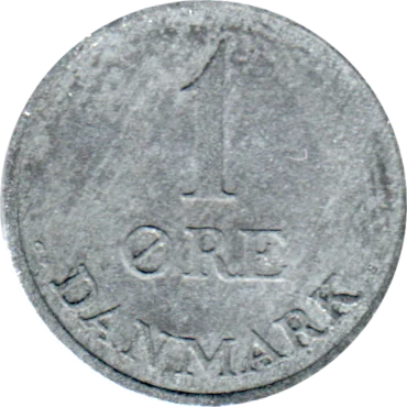 Preview 1 øre, 1969 reverse