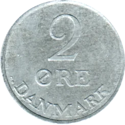 Preview 2 øre, 1964 reverse