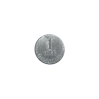 Preview 1 øre, 1960 reverse
