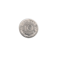 Preview 10 øre, 1962 reverse