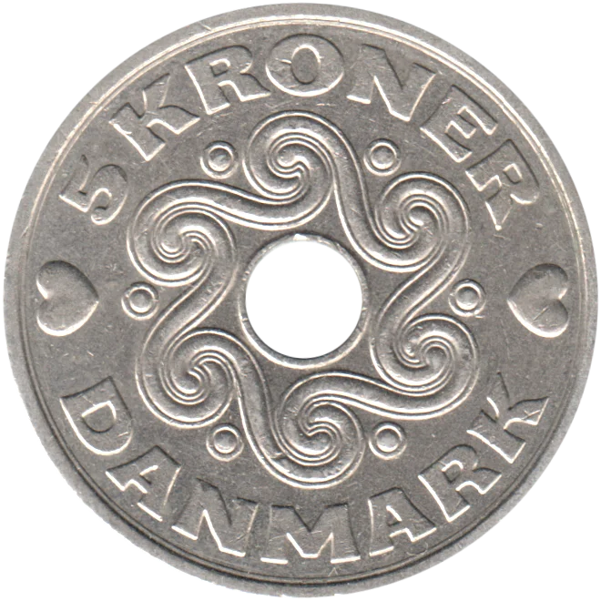 5 Kroner, 1994 Reverse