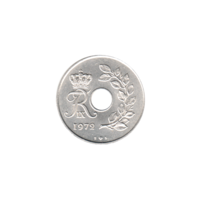 Preview 25 øre, 1972 obverse