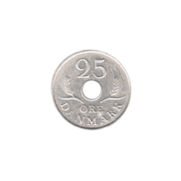 Preview 25 øre, 1969 reverse