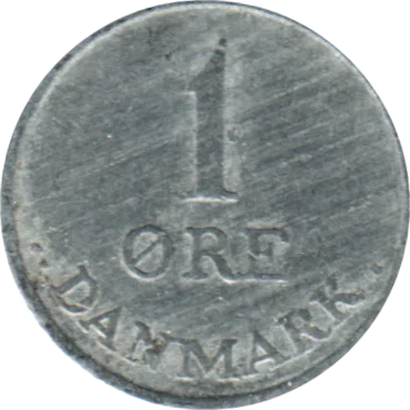 1 øre, 1956 Reverse