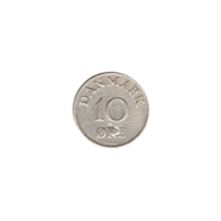 Preview 10 øre, 1954 reverse