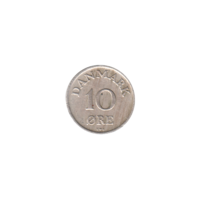 Preview 10 øre, 1951 reverse