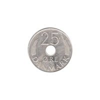 Preview 25 øre, 1973 reverse